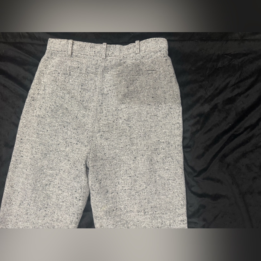Tory Burch Women's Gray Tweed Joggers - Picture 5 of 9